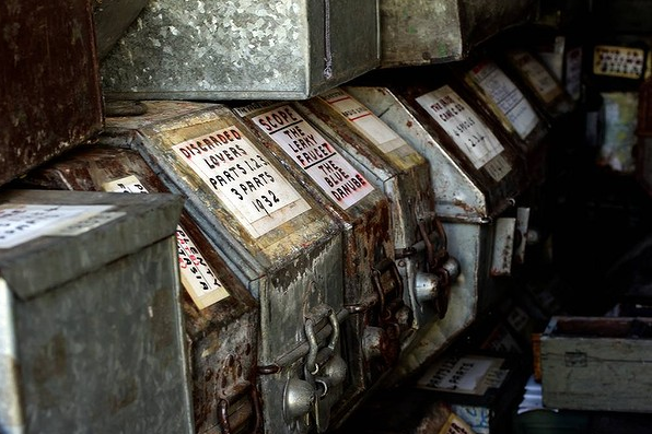 Historic Films stored in a shipping container 2